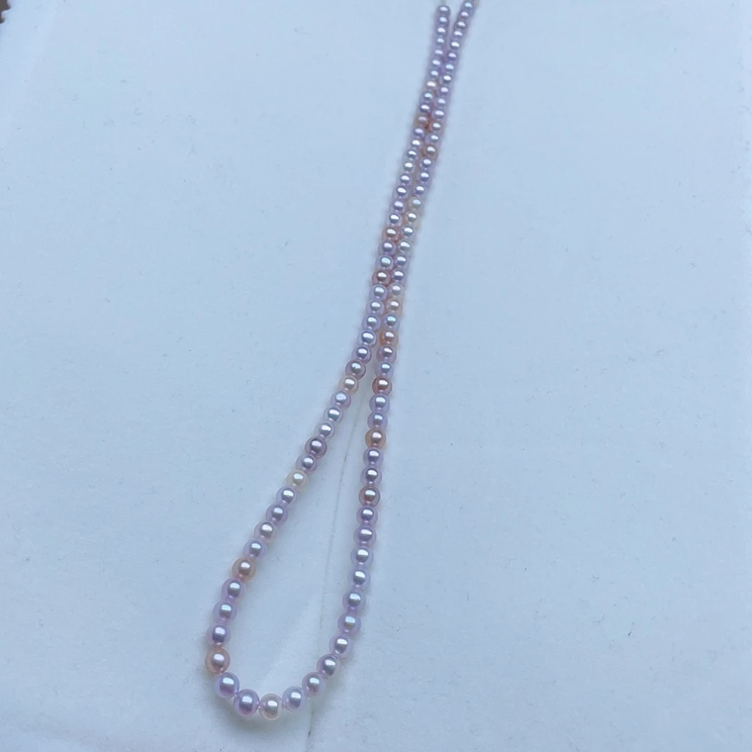 淡水珍珠颈饰银S925镶嵌