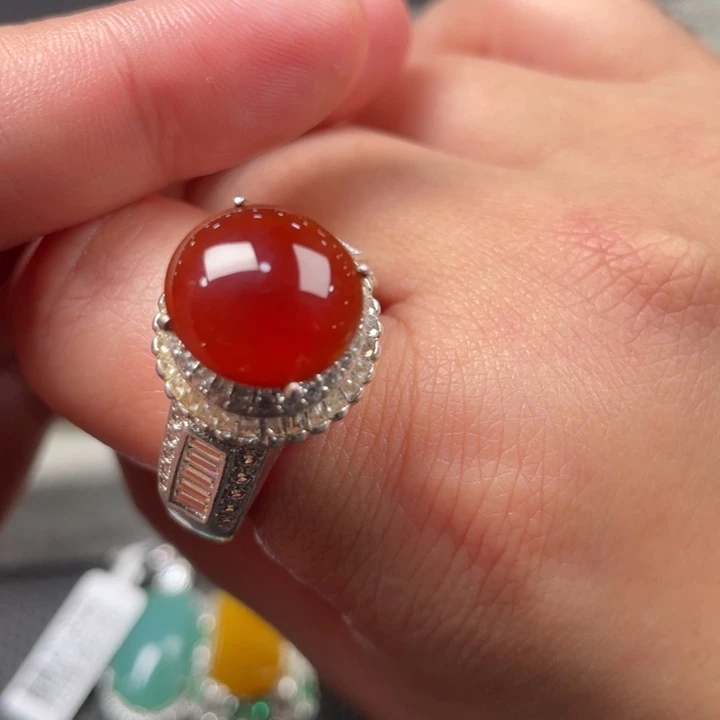 翡翠未镶嵌戒指缅甸天然翡翠