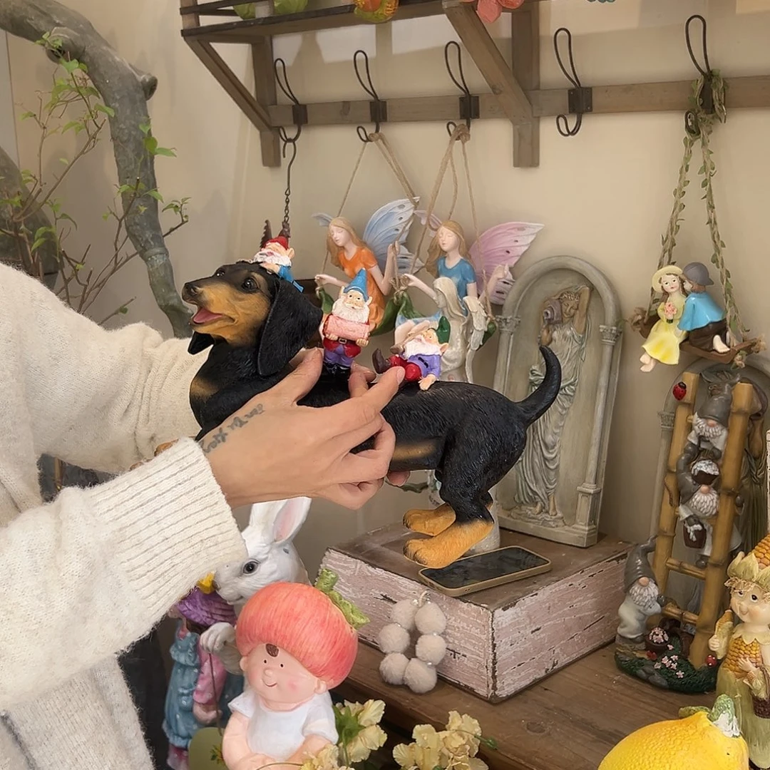 花园摆件红红火火