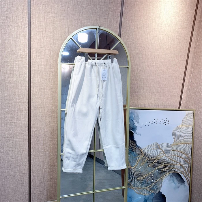 CC111一条过冬白色孕妇加绒加厚裤子2XL100-140 3XL150