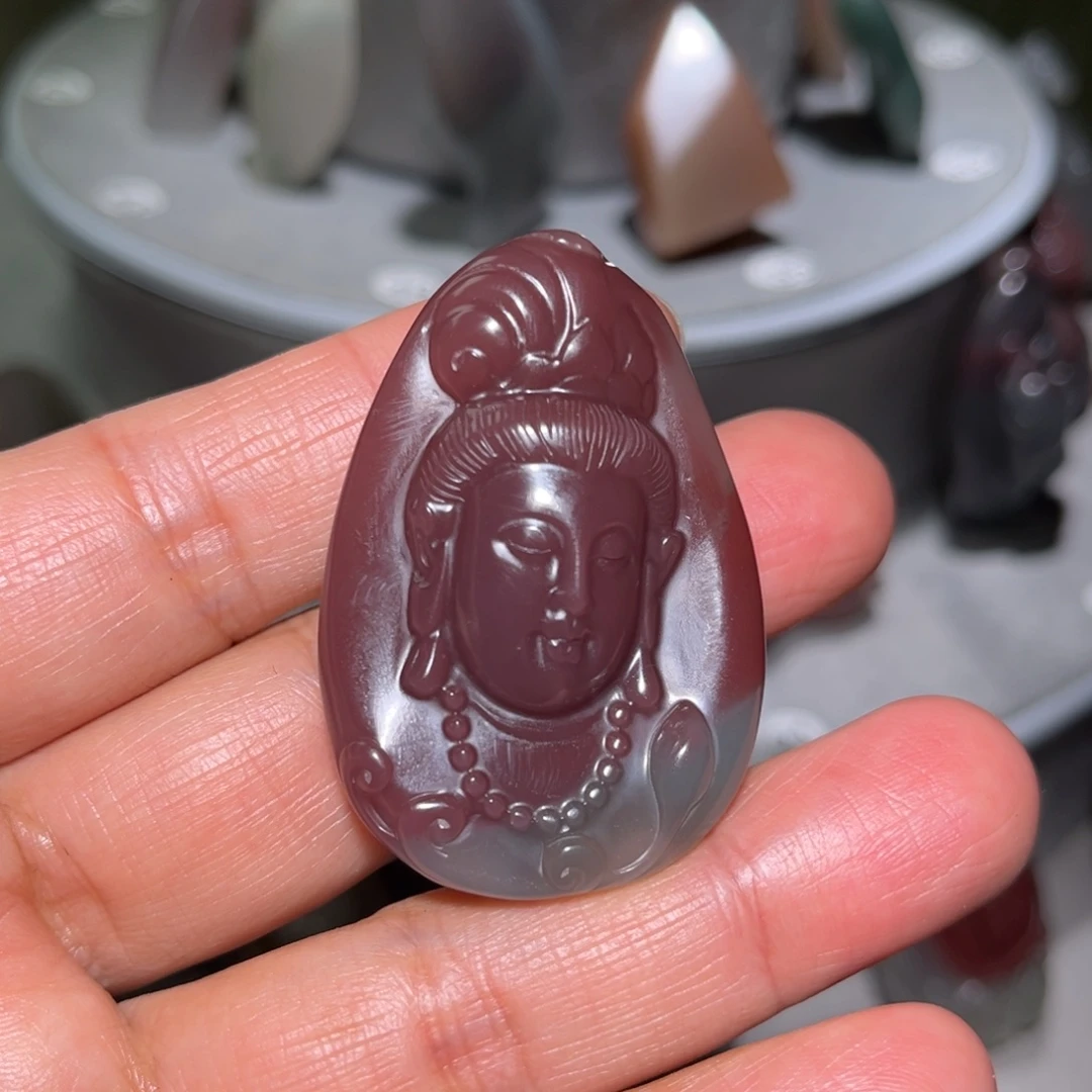 点****玛瑙/玉髓未镶嵌颈饰