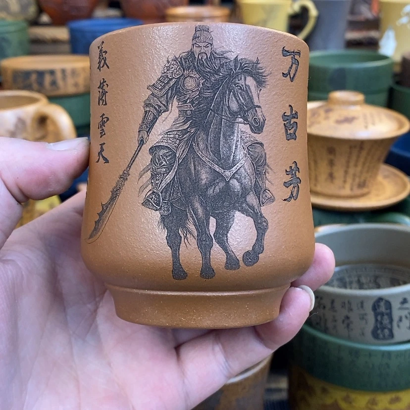 【闪购商品】紫砂杯子宜兴全手工紫砂杯