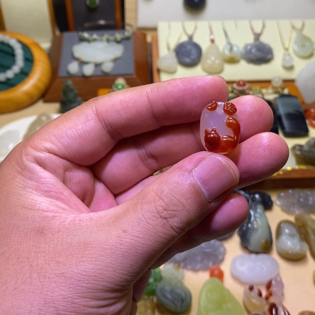 玛瑙/玉髓颈饰未镶嵌定制