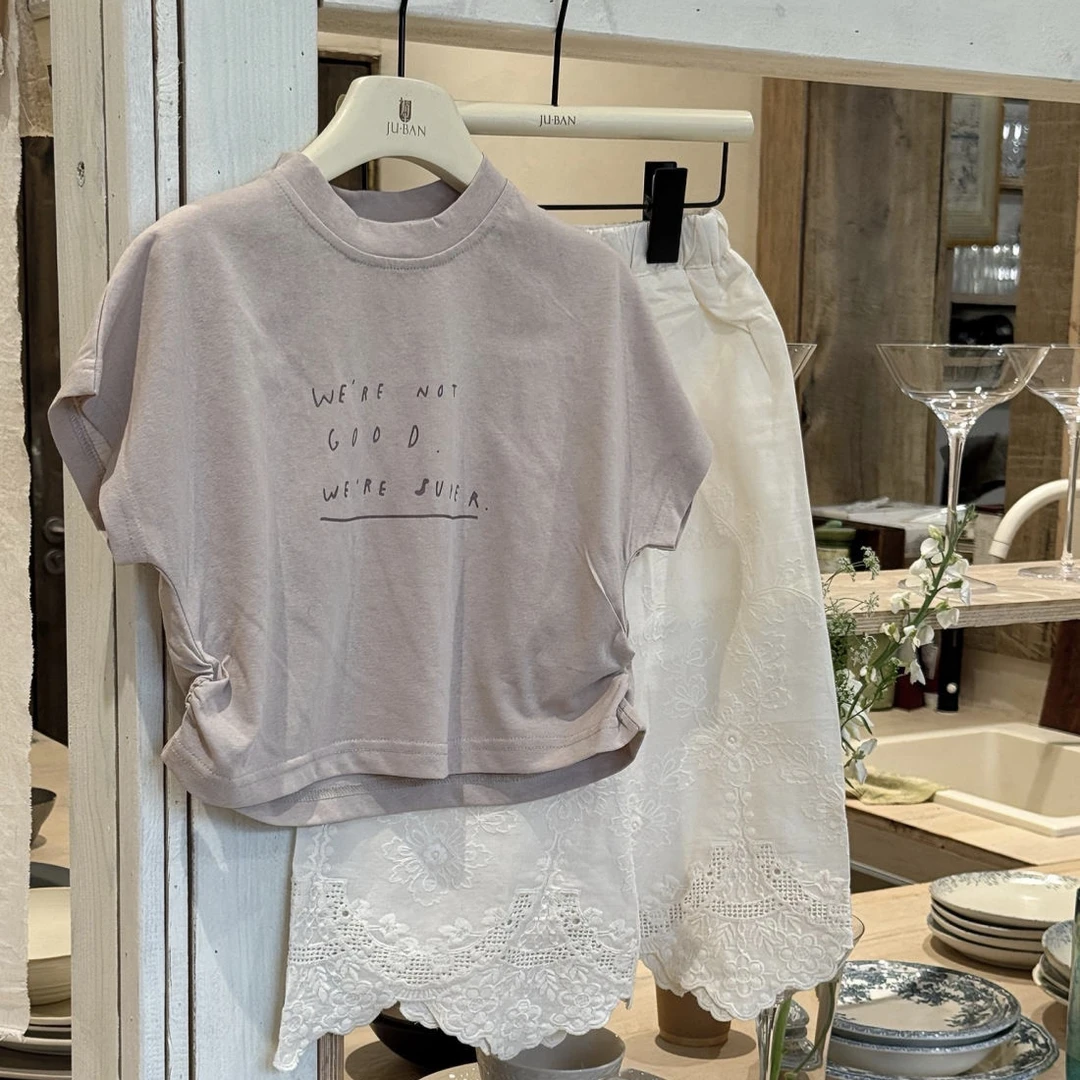 Z3-6。A 0065 儿童休闲百搭T恤个性英文时尚ins韩版