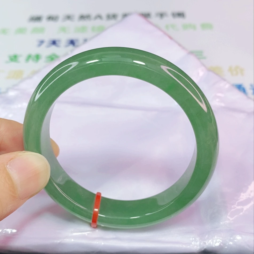 未镶嵌手镯翡翠51.5圈口正圈
