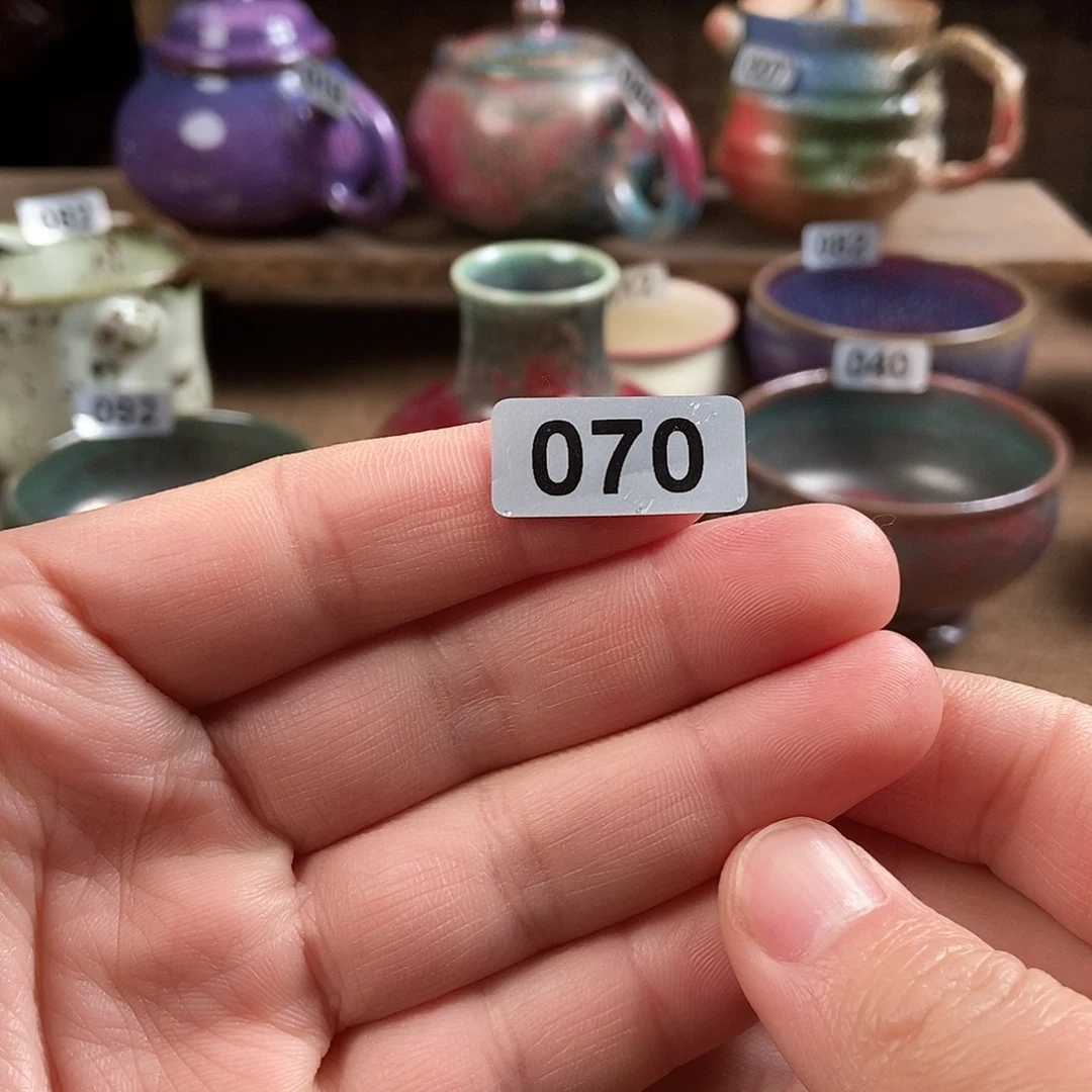 体***生瓷片钧瓷茶壶茶具