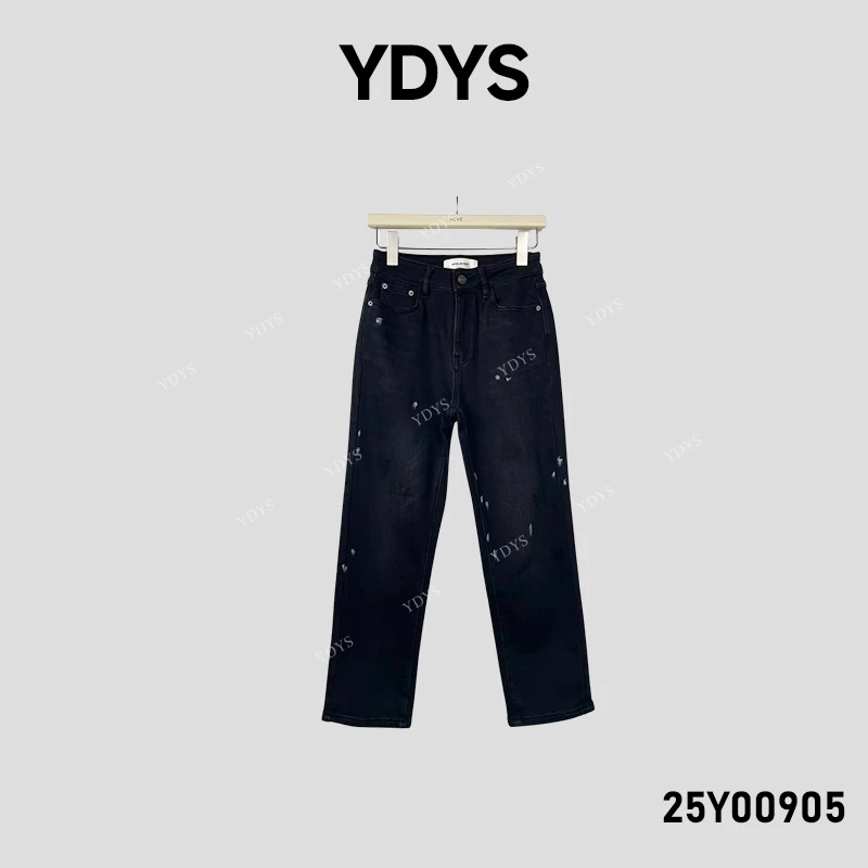 【YDYS】25Y00905 2025新款时尚气质小众牛仔裤