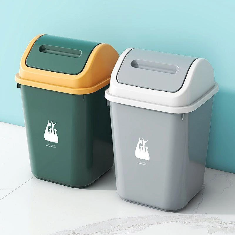 新疆西藏包邮家用垃圾桶厕所卫生间客厅轻奢商用带盖卧室厨房有盖