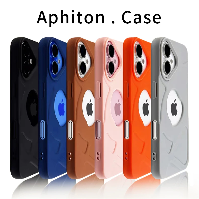 奥菲顿高级肤感漏标磁吸壳适用苹果16/15Promax手机壳iPhone13/14