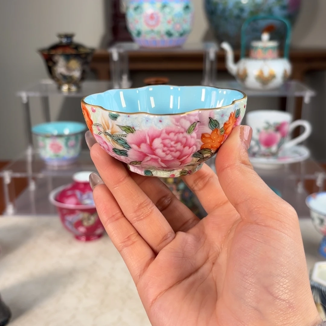 陶纯手工手绘 高端茶器