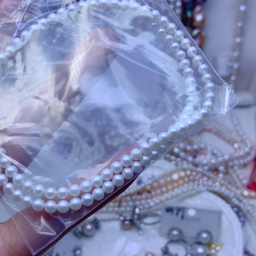 【闪购商品】淡水珍珠银S925镶嵌颈饰小*