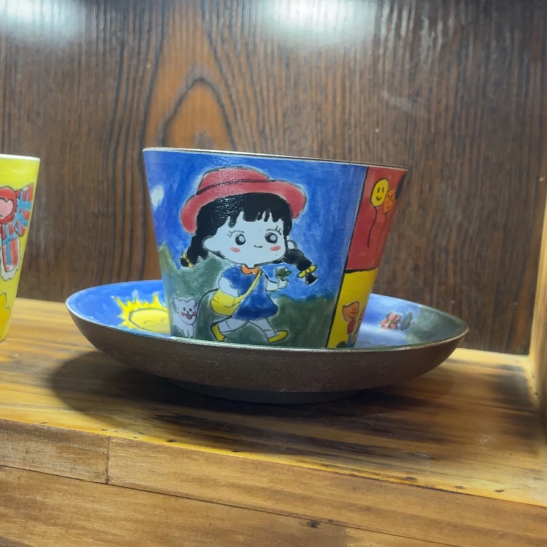 果**妈景德镇手工陶瓷套装