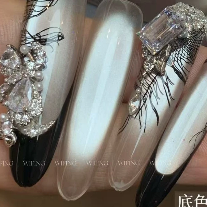 20ml【菜菜专属】WF未风2025美甲猫眼胶初心月光白系列罐装甲油胶