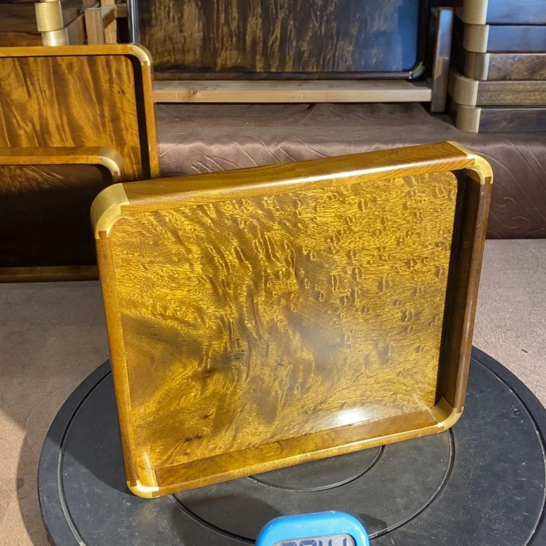 金丝楠6**8金丝楠木文盘