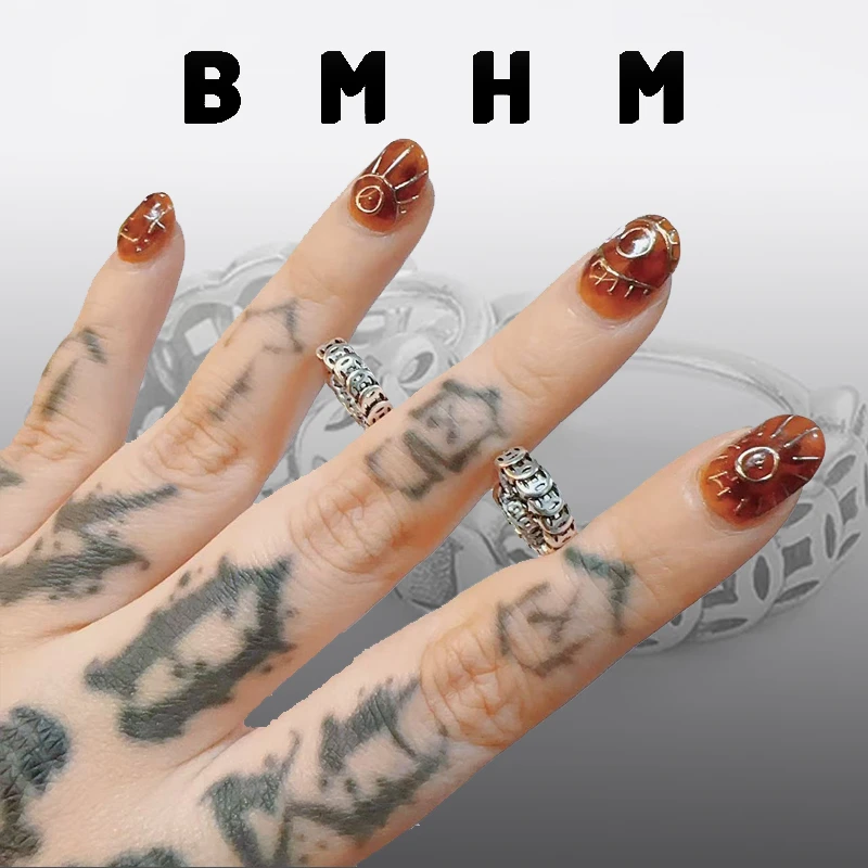 BMHM 铜合金耳饰 国潮中国风好运钱币铜钱耳环时尚耳环耳饰复古
