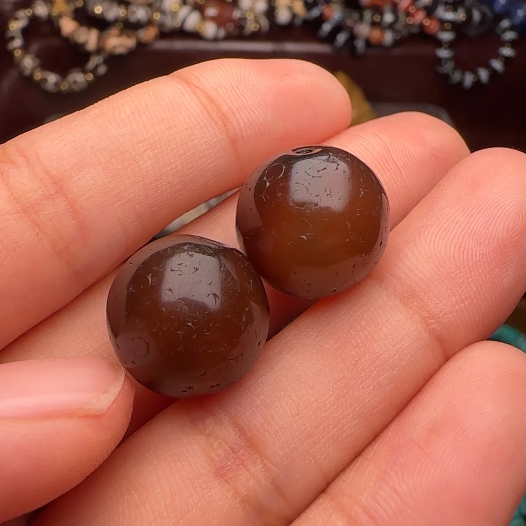 玛瑙/玉髓合金颈饰