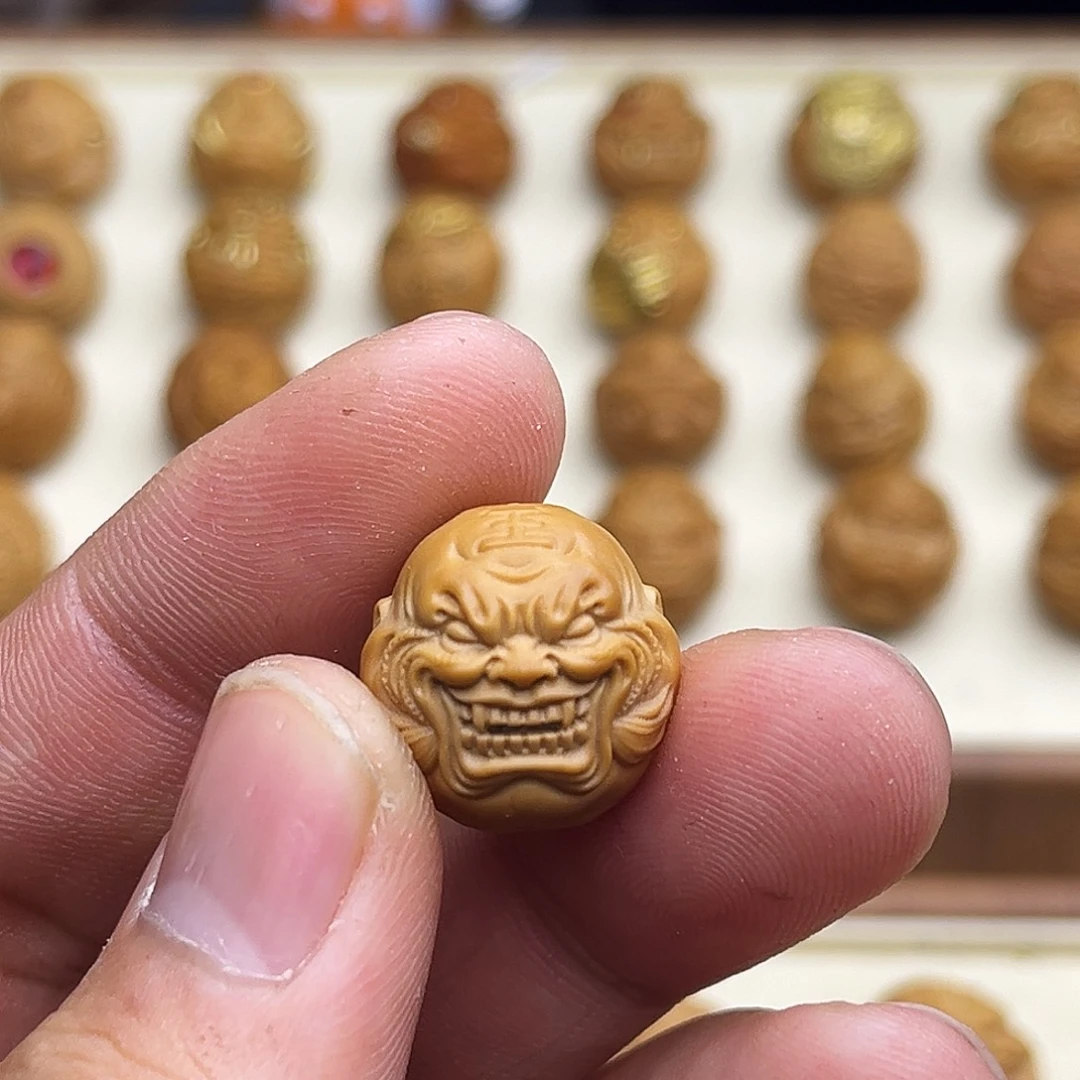 猴头核桃吊坠虎僧17