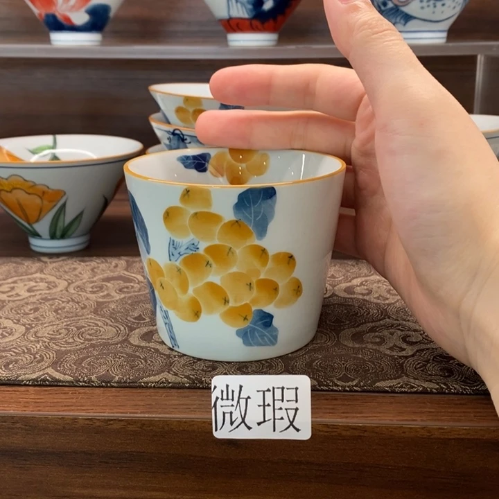 釉下老陶泥手工绘制