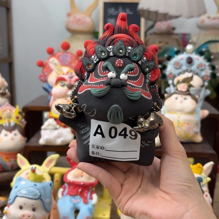 银***溪陶摆件手工陶艺摆件
