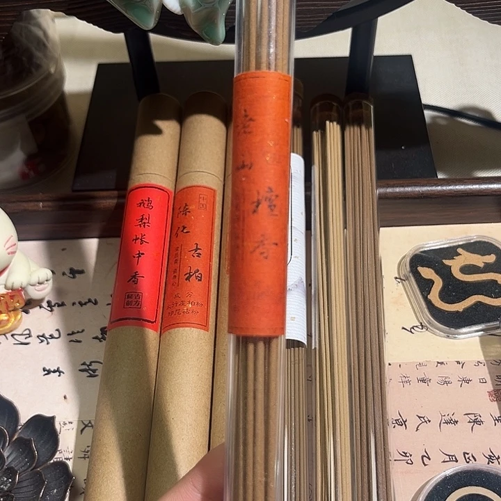 海***纯天然老山檀线香10克