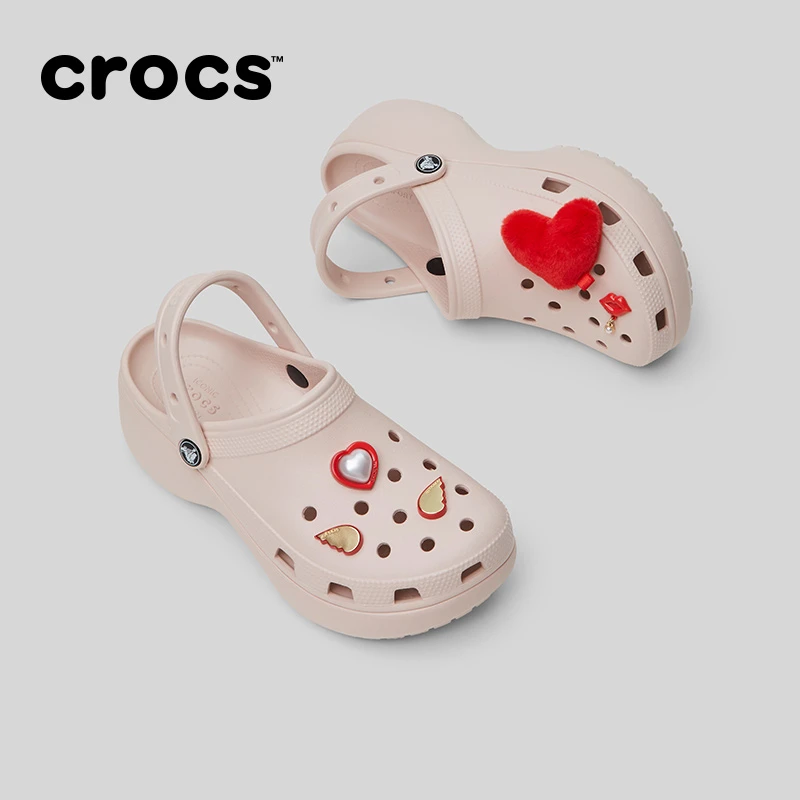 CROCS/卡骆驰【粉色洞洞鞋】轻奢女鞋户外沙滩鞋|206750