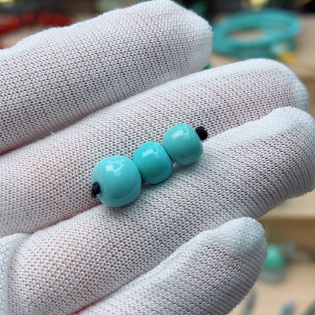 未镶嵌绿松石珠宝奇石