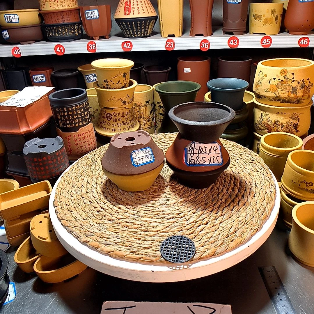 宜兴紫砂花盆盆紫砂