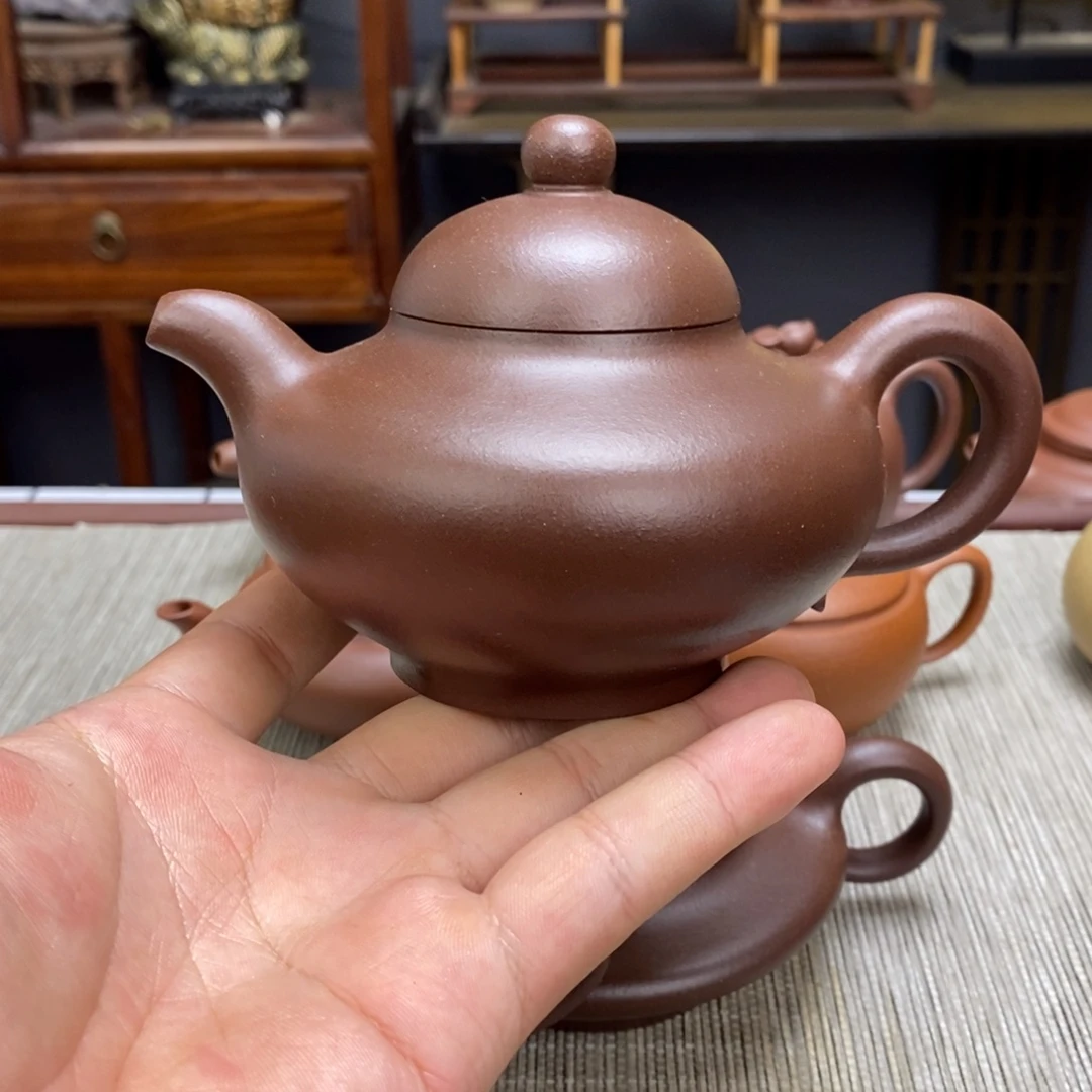 懶***字茶壶紫泥容量280毫升