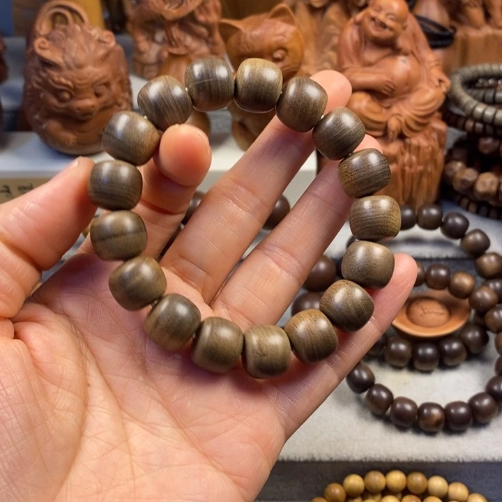 檀香木手串/手链老山檀奶香味阴沉1213瑕疵