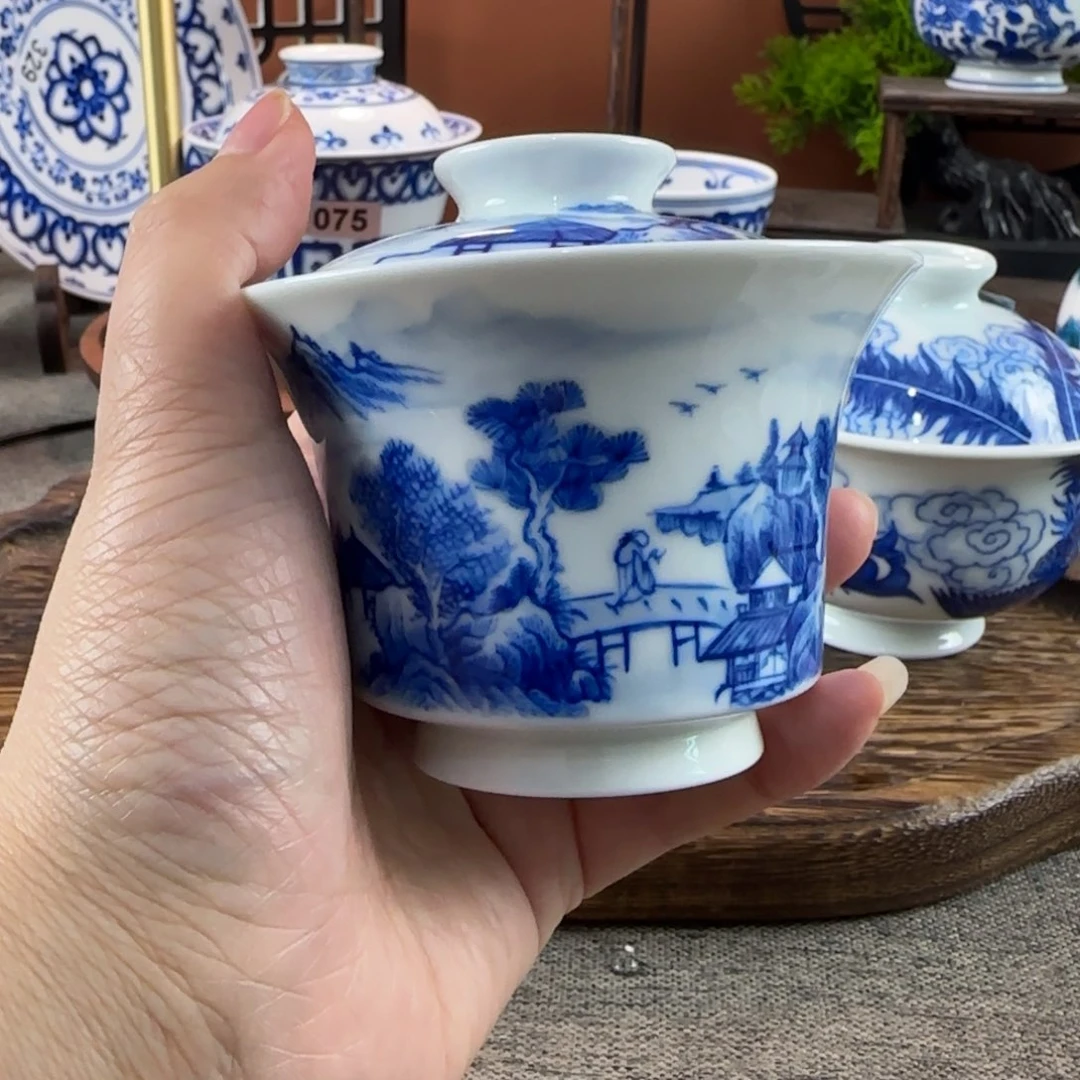 景德镇陶瓷手绘茶器078