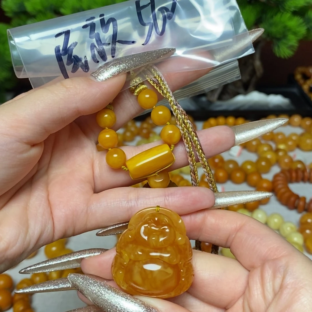 【闪购商品】未镶嵌颈饰蜜蜡萱*项链