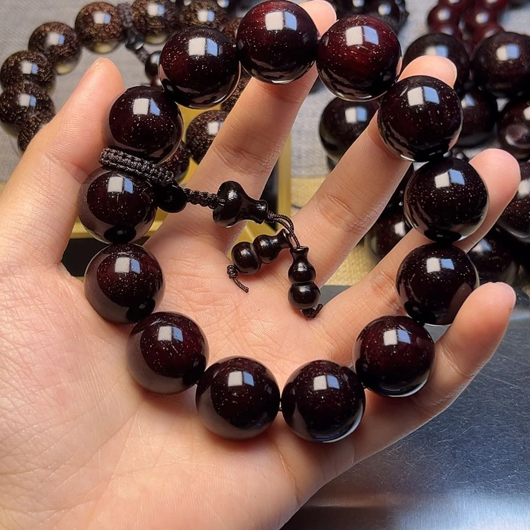 檀香紫檀（小叶紫檀）1.8x13多星