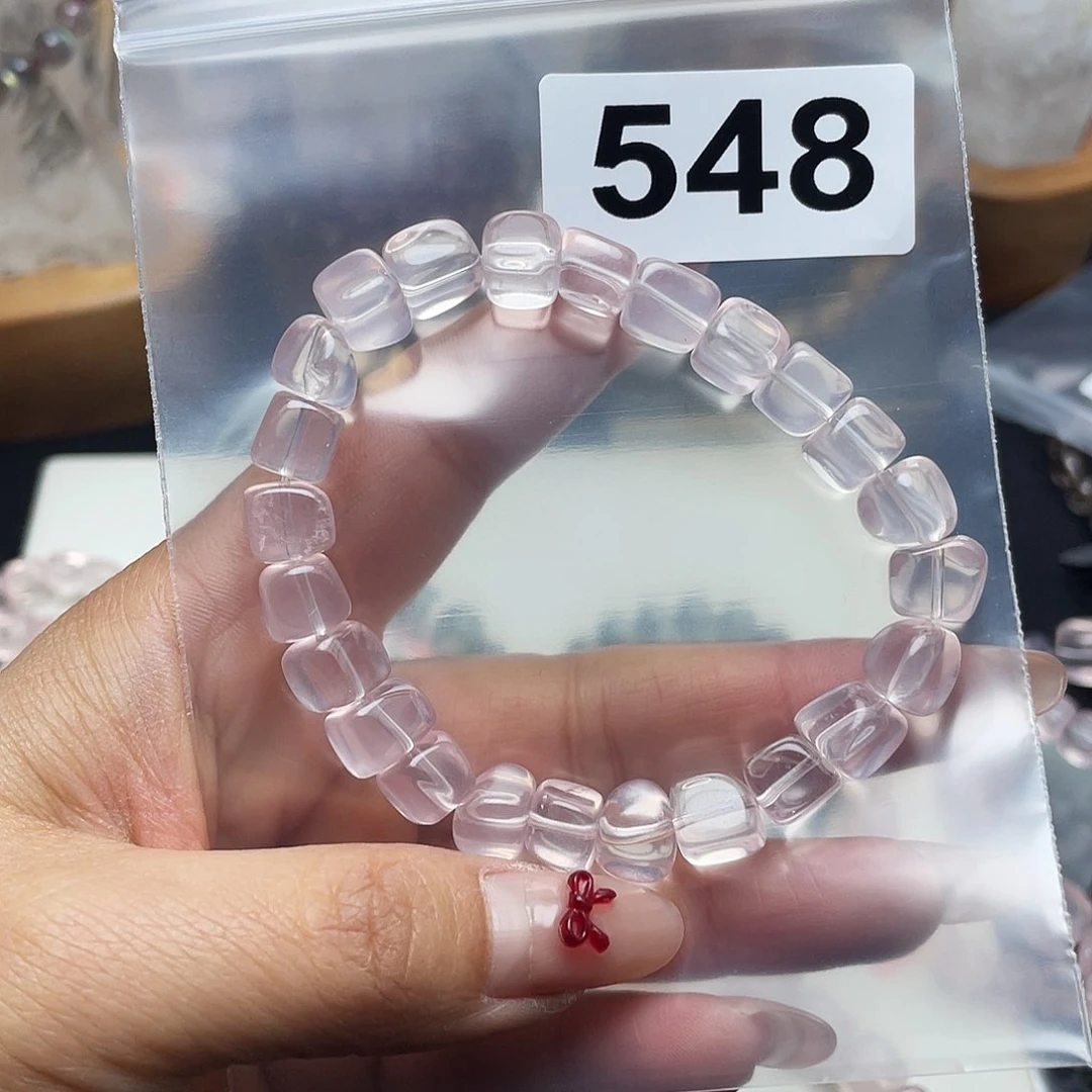 水晶手串548。未镶嵌西**饼