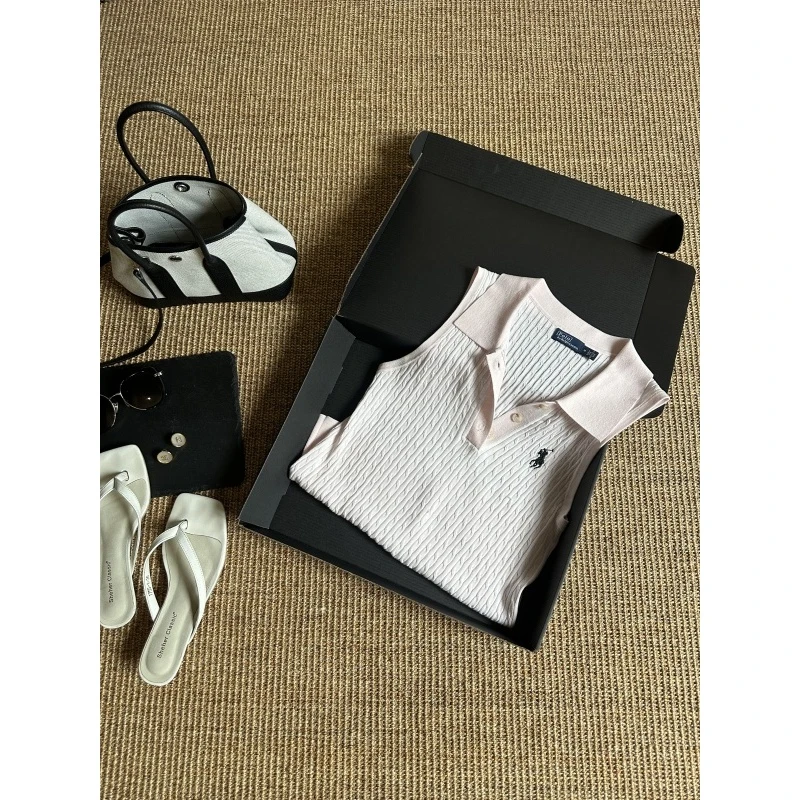 （小马刺绣背心）韩版显气质简约显瘦百搭小马刺绣背心