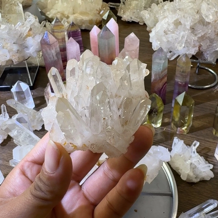 水晶珠宝半成品未镶嵌