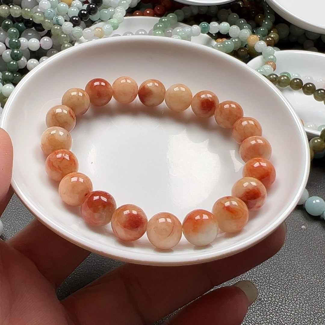 翡翠手链未镶嵌晨**露感谢