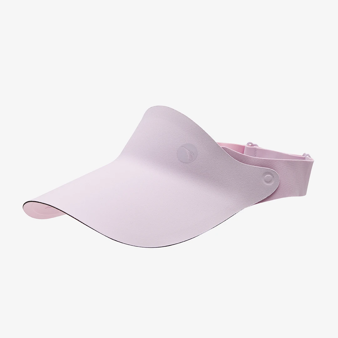 安踏儿童无顶帽户外夏季太阳帽出行防晒帽子透气遮阳帽