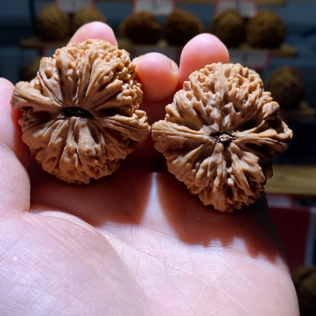 天***睡南将石文玩核桃39