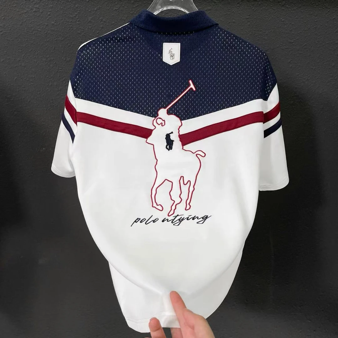 Lawrence Vincent 夏季冰感透气轻奢百搭短袖P6041