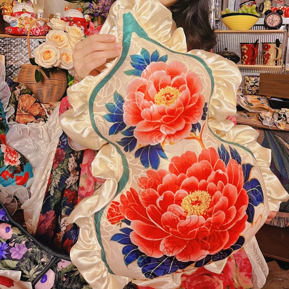 葫芦抱枕新中式轻奢高级感靠垫中国风欧式床头家用美式加厚坐垫靠