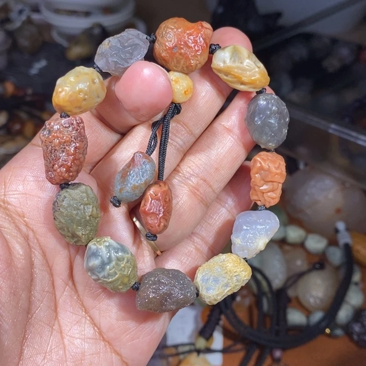 玛瑙/玉髓珠宝半成品未镶嵌