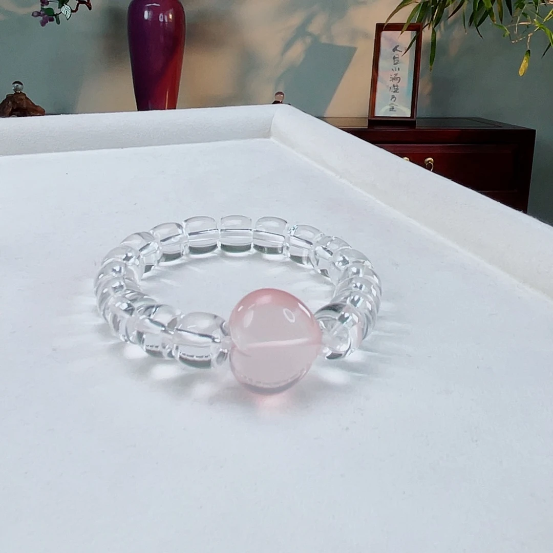 水晶手链未镶嵌水晶10.5