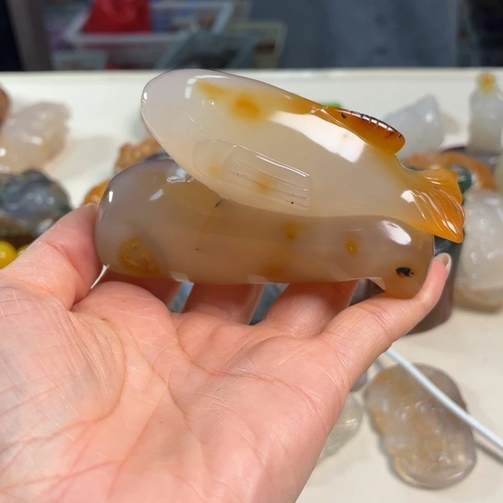 未镶嵌吊坠(不含链)玛瑙/玉髓
