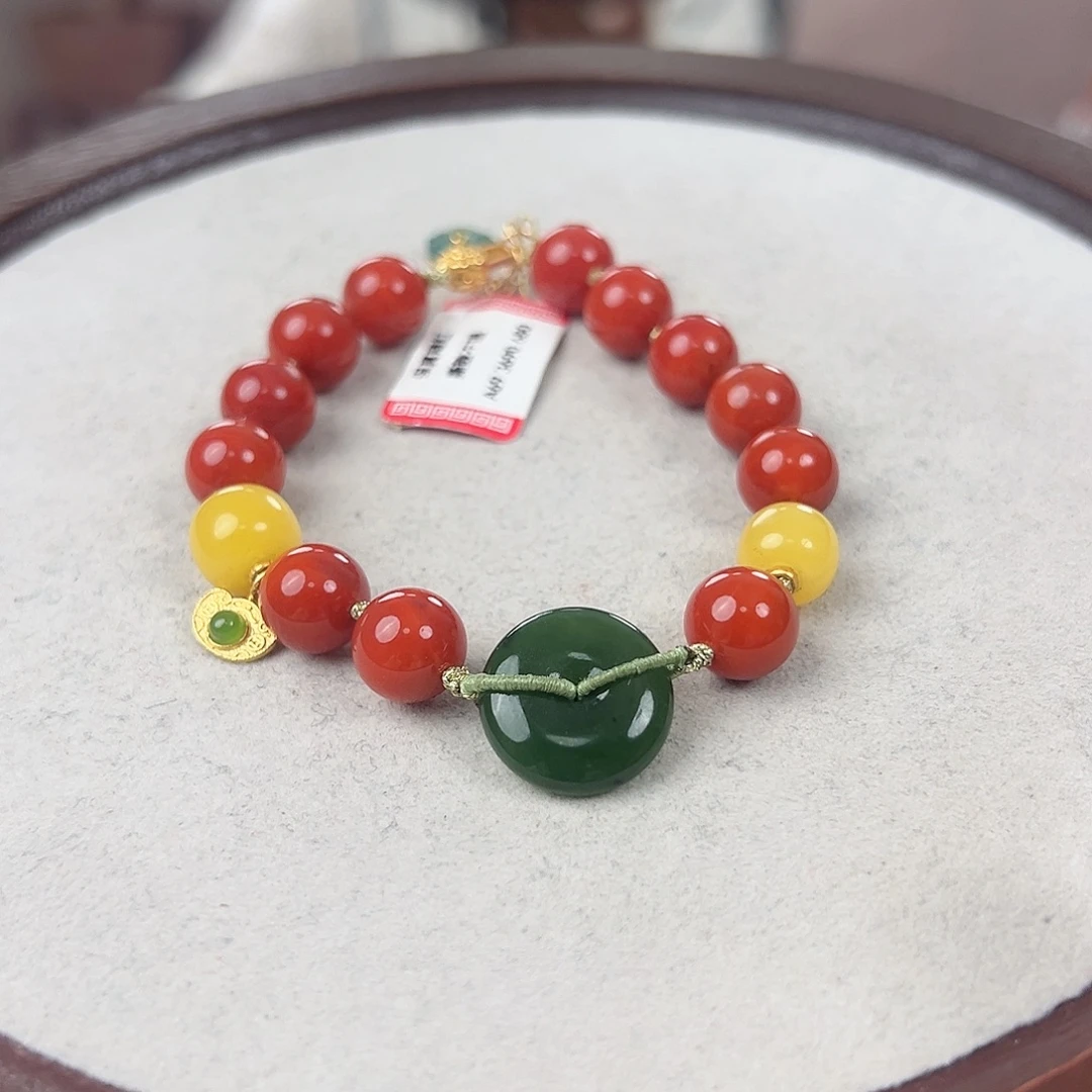 未镶嵌手串南红玛瑙
