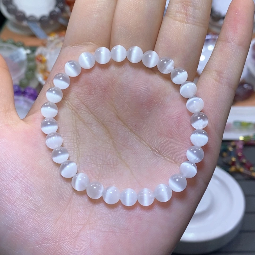 未镶嵌手链托帕石手串