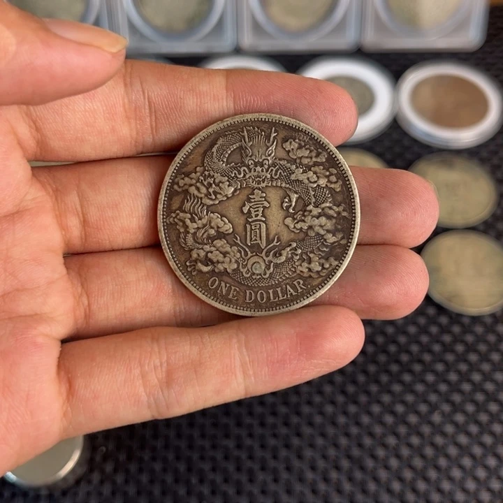 金属大头龙洋船洋工艺品