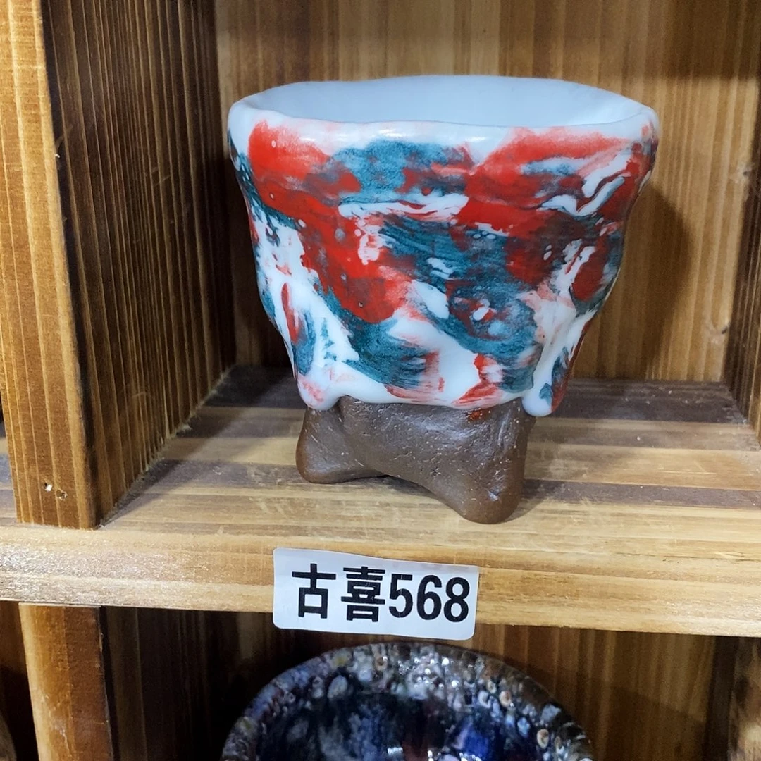 粗陶指再次柴烧茶