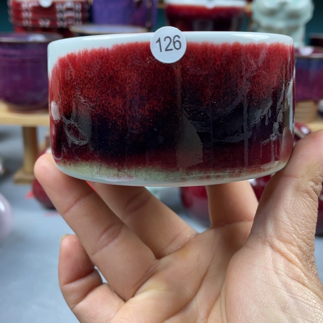 瓷片纯手工制作……