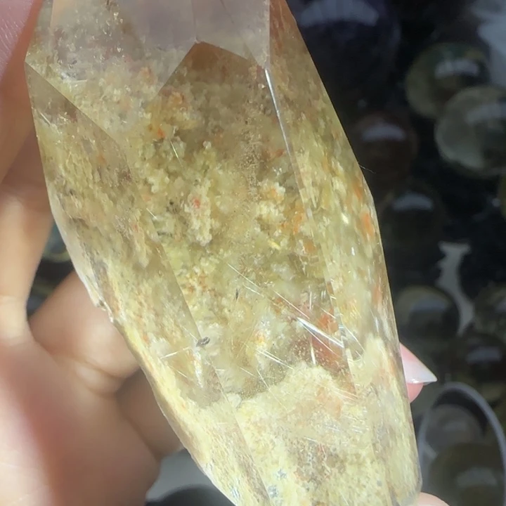 水晶未镶嵌摆件a087