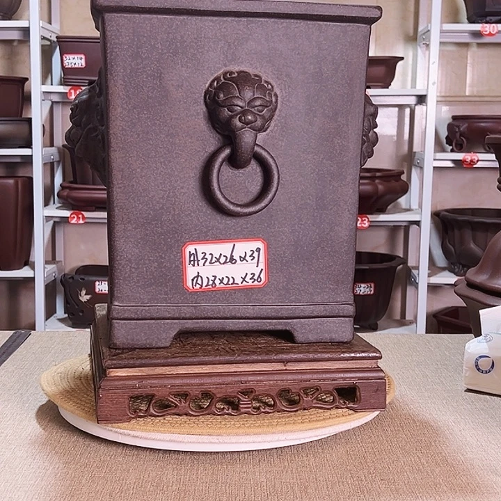 紫砂花盆紫砂花盆